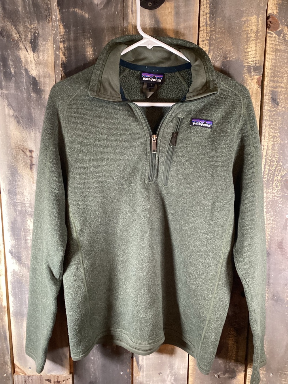 Patagonia quarter zip sweater men’s size small